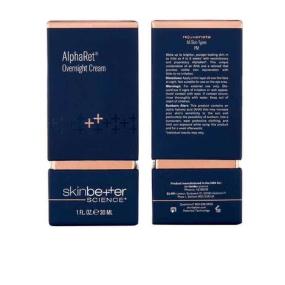 Skinbetter AlphaRet Overnight Cream 30mL - Brand New In Box